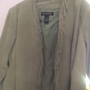 Dialogue, Suede fringe jacket